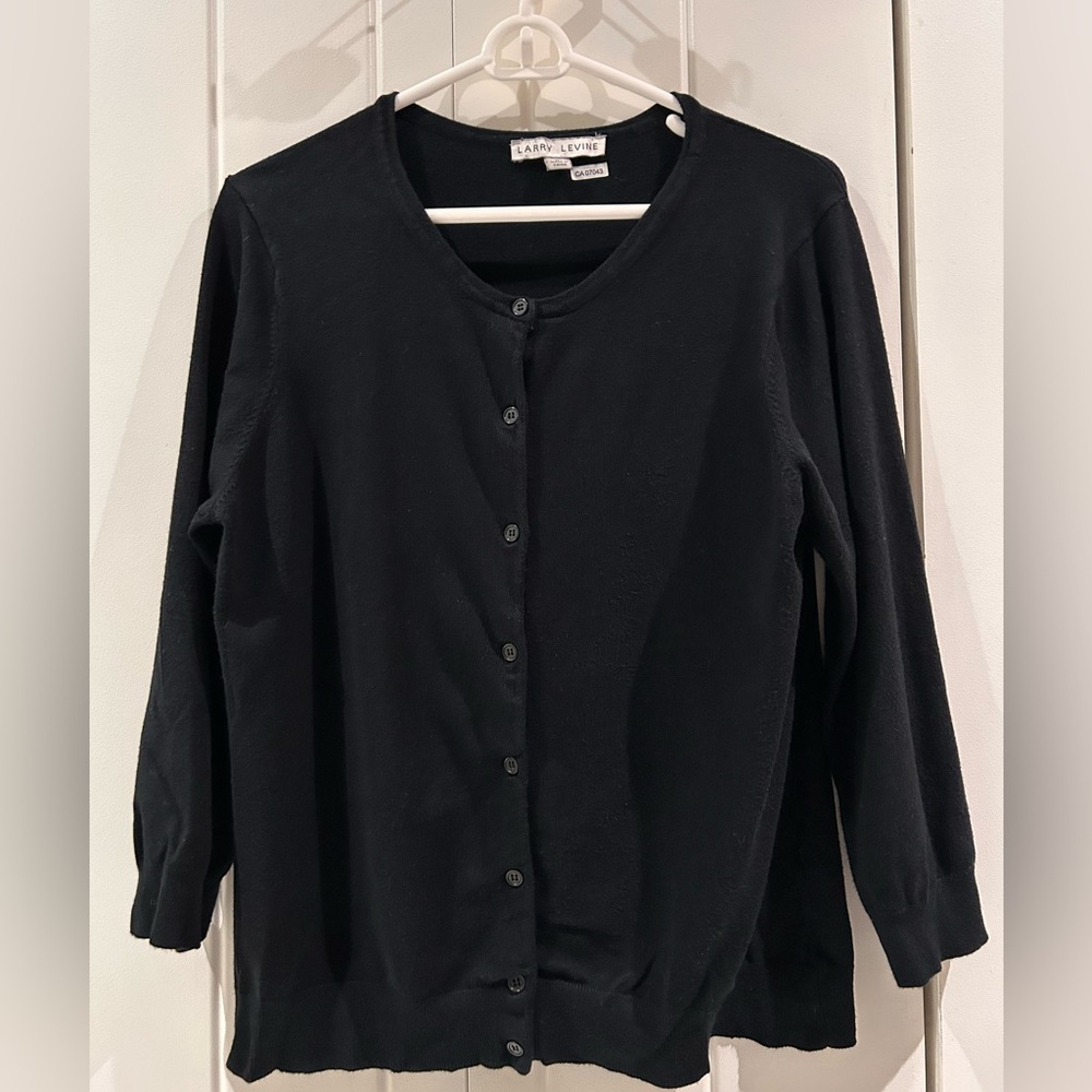 Larry Levine classic cardigan